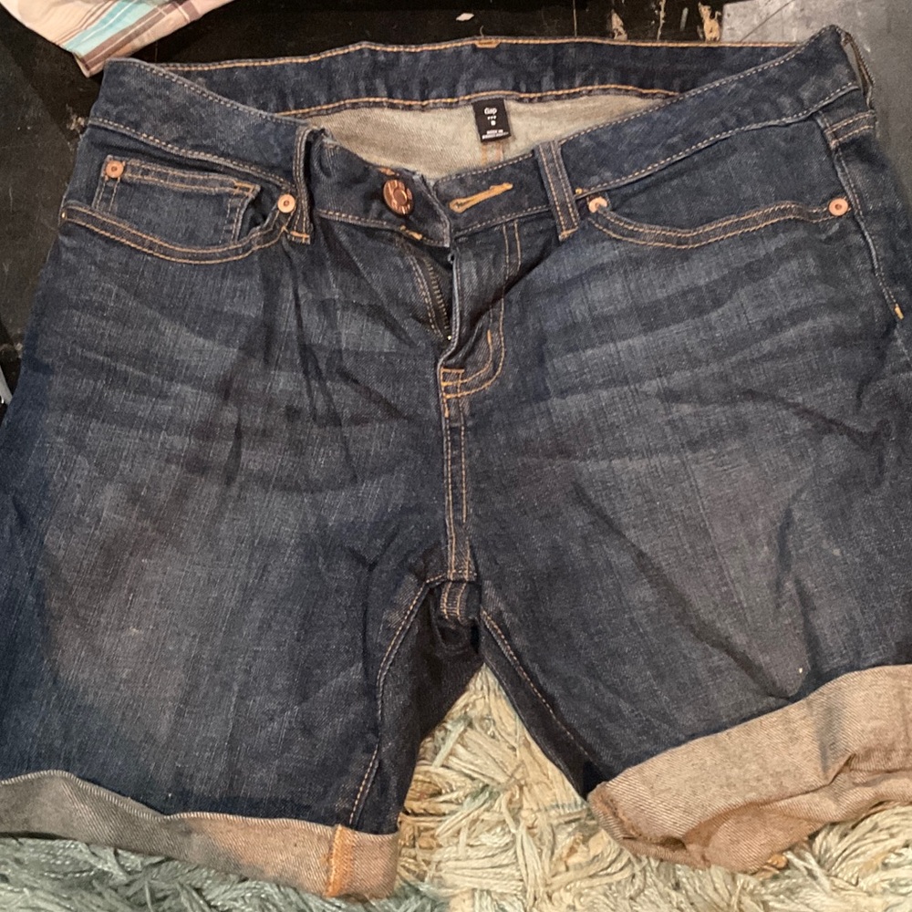 Gap size 8 Dark Blue Denim Shorts